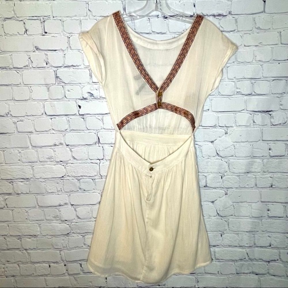 Open Back Mini Dress/Cover Up - Picture 4 of 10